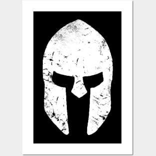 Spartan Helmet Posters and Art